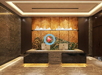 臨安區私人會所設計裝修全景效果圖