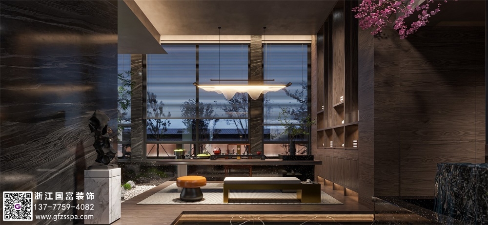 麗水足浴店裝修設計效果圖